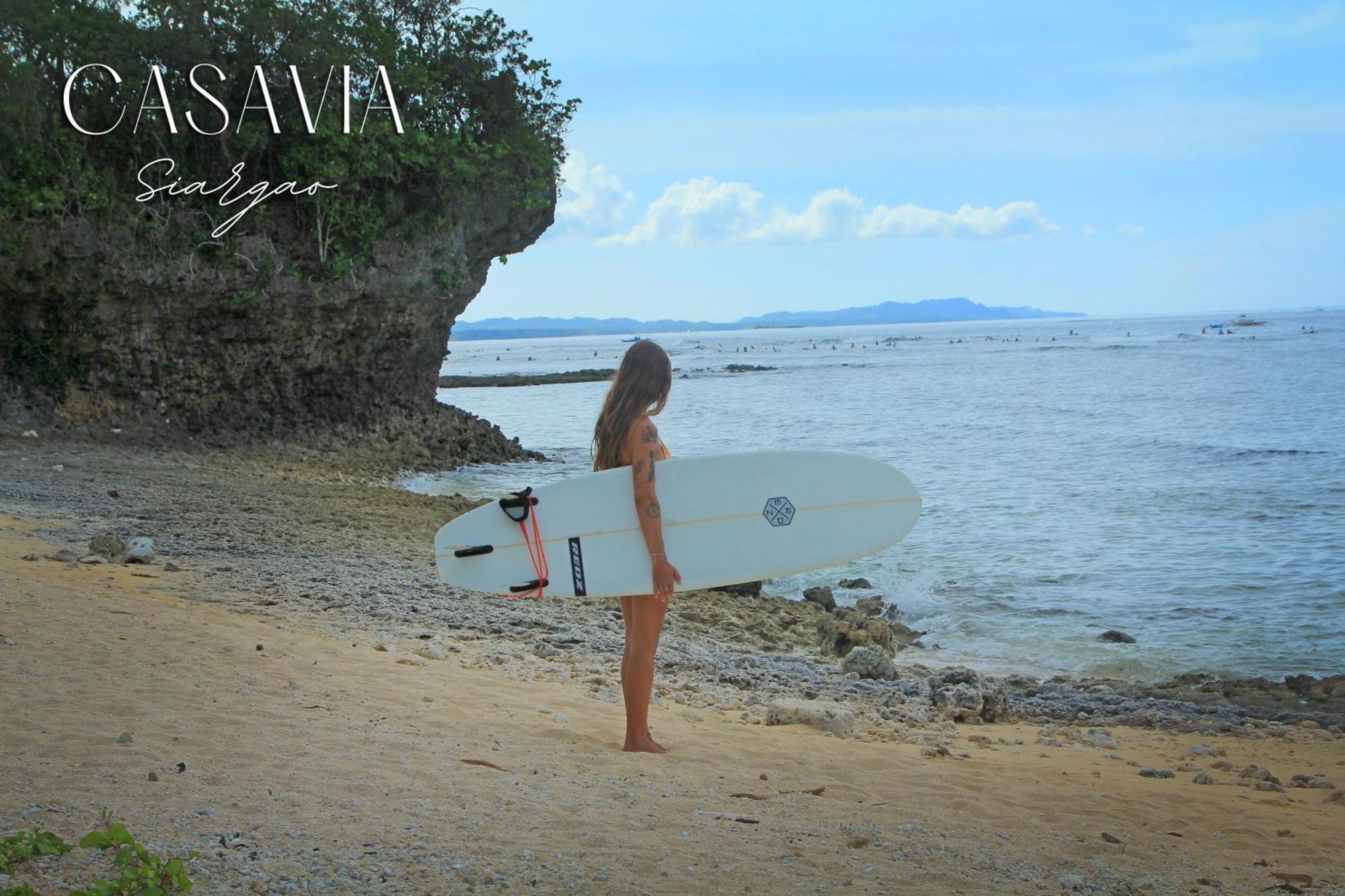Ostello Casavia Siargao Catangnan Esterno foto